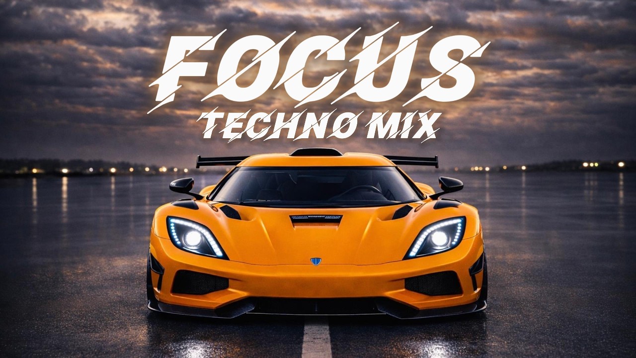 study and work techno: sustained focus mix (no talking)