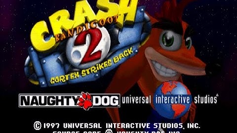 Crash Bandicoot 2 PS1 Demo Playthrough