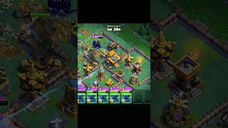 CLASH OF CLANS BEST THREE STAR ATTACK 😶 BUILDER BASE