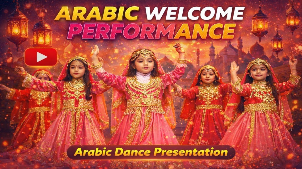 Action song girls | Salaami salaami | Arabic song girls performance