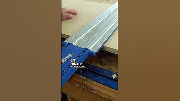 Cutting Plywood With The Kreg Rip-Cut and Accu-Cut