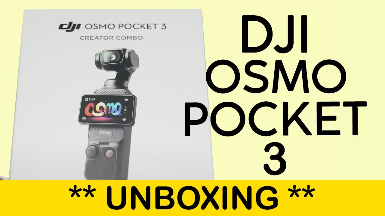 DJI Osmo Pocket 3 Creator Combo - Drone-Works