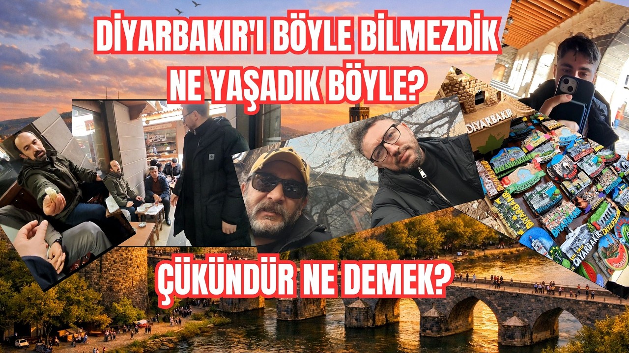 DİYARBAKIR'I BÖYLE GÖRMEDİNİZ! | MEZOPOTAMYA'NIN KALBİ