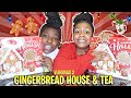 MAKING GINGER BREAD HOUSES[VLOGMAS DAY 2]