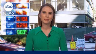National average for gas prices ticks back down towards $4
