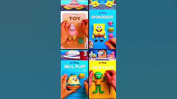 Unboxing SpongeBob X Squidward X Patrick X Ms Puff