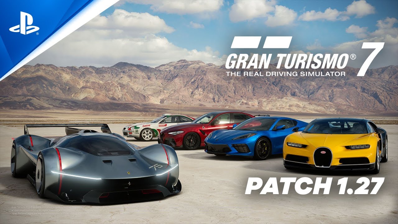 Gran Turismo 7 Update 1.32 going live today with 4 new cars, two