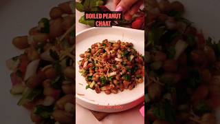 Boiled Peanut Chaat | Healthy and Delicious chaatrecipe chaatlover chaat peanutchaat recipe