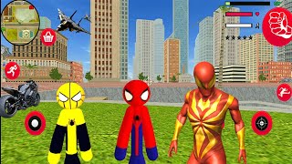 Amazing Spider-StickMan Rope Hero #6 - Superhéroe Hombre Palo Juego - Android Gameplay screenshot 5