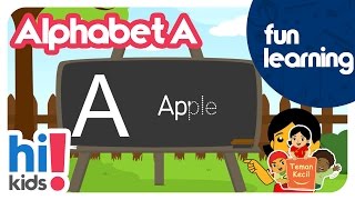 Learning Alphabet  A with fang fang