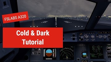 FSLABS A320 COLD & DARK TUTORIAL | how to use AOC with GSX, including PDC