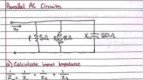 ENGG104 Series and Parallel Circuits in AC