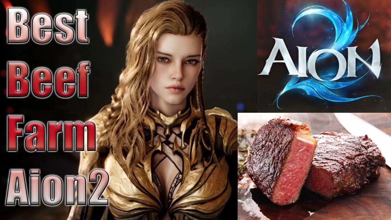 3 Best Beef and Leather Farming Spots - Aion 2🥩🥩