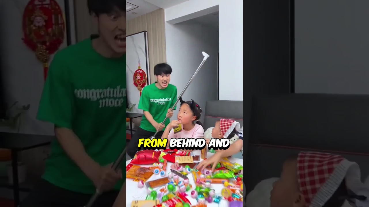 Kids Were Crying… Until He Did THIS 🎁🍫