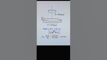 Final Angular Speed of Two Disks