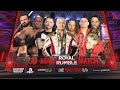 Wwe royal rumble 2024 official  full match card