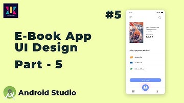 Ebook App UI Design Part - 5 | Android UI Design Tutorial | UiUX Tutorial