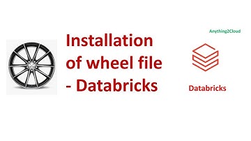 Installation of wheel file in databricks