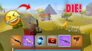 HE IS RUNNING FROM PYRAMID! 😂 Rocket Royale Ultra Smooth Gameplay!