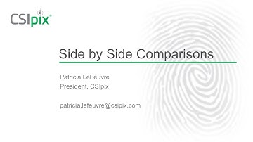CSIpix Basics: Side by Side Comparisons