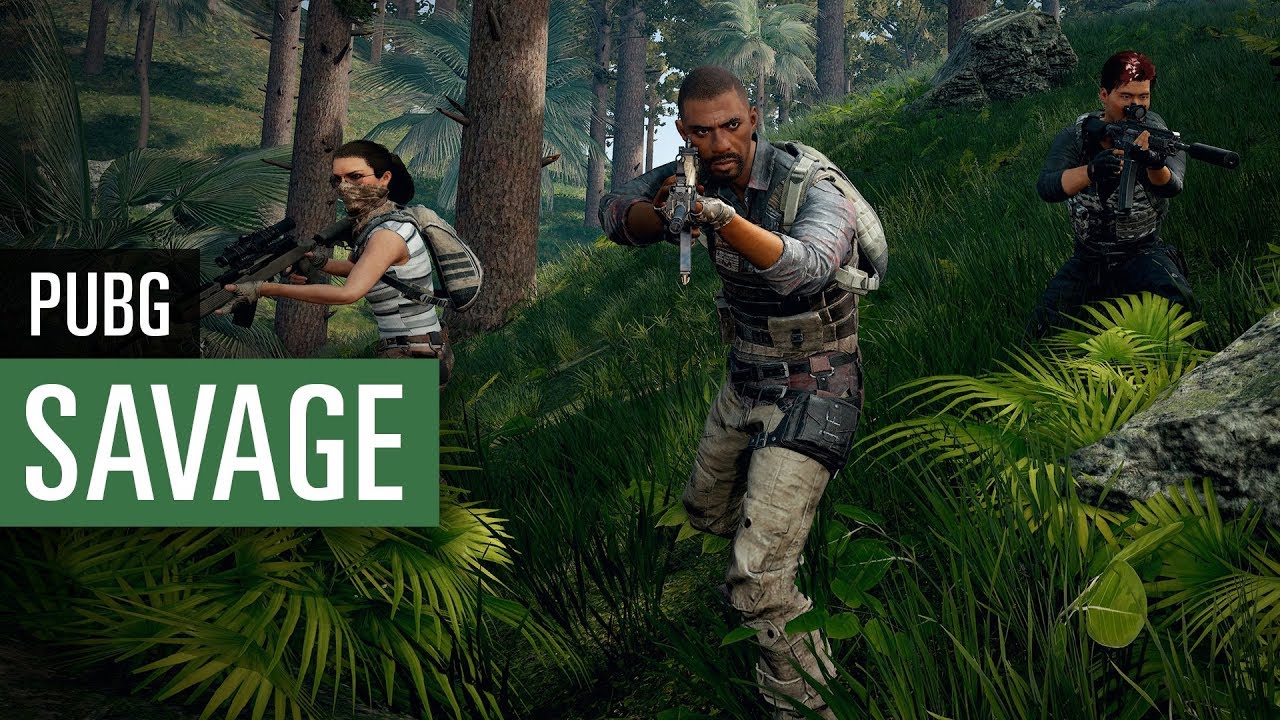 PUBG SAVAGE Map Die tropische Karte angespielt YouTube