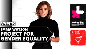 Emma Watson participates a Project for Gender Equality | #FromWhereIStand - World