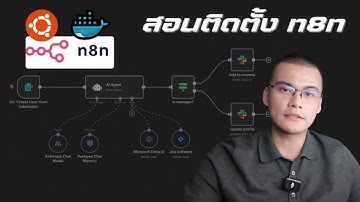 สอนติดตั้ง n8n บน Ubuntu 24.04 | ระบบ Automation Open Source ใช้งานง่าย!