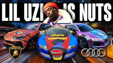 Lil Uzi Vert'S Anime Car Collection - Lil Uzi Audi R8 Anime