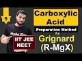 (L-5) Carboxylic Acid By Grignard reagent(with Mechanism) + NCERT Q&A || JEE NEET