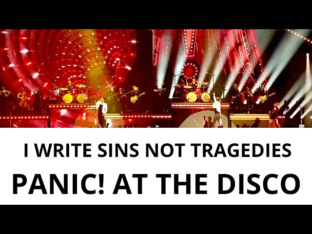 I Write Sins Not Tragedies by Panic! At The Disco - Live in 4K (Full Song) - Tampa, Florida 10/5/22