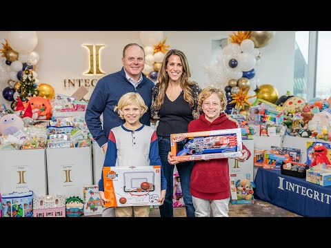 Integrity Announces Record Breaking Donations of 26,000 Toys for Children's Hospitals in "Integrity Gives Back" Toy Drive