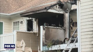 Around 20 people displaced, one injured after large Pineville apartment fire