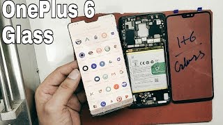 OnePlus 6 Crack GLASS REPLACEMENT | DISASSEMBLY | TECHNICAL USTAAJ