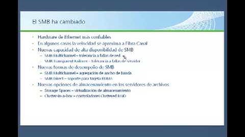 SQL Server Alta Disponiblidad y desempeño con SMB 30