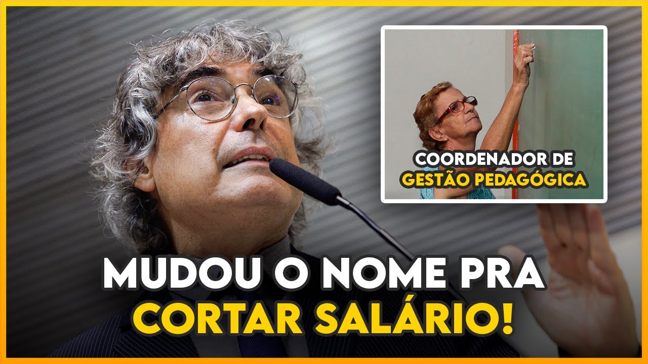 Governo Tarcísio deu golpe no salário dos professores!