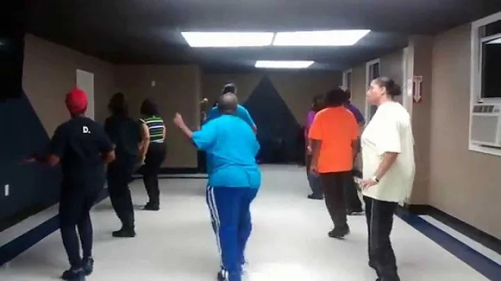 It's Your World line dance performed at Dee and Re...