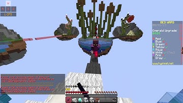 Fly Hacker In Hypixel BedWars!