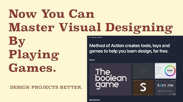Now You Can Master Visual Designing by Playing Games