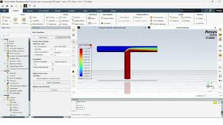CFD Simulation of Flow at Different Velocities and Temperatures in a T-Junction Pipe Using ANSYS