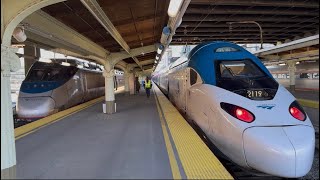 FIRST TIME ON Amtrak NEXT GEN ACELA 2121 [FULL RIDE]