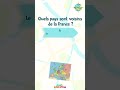 Quiz Géographie CM1 : La France, son relief, sa place en Europe au CM1 - Les Clés du Monde