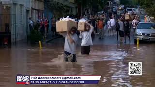 Governo federal reconhece estado de calamidade pública em 336 cidades do RS