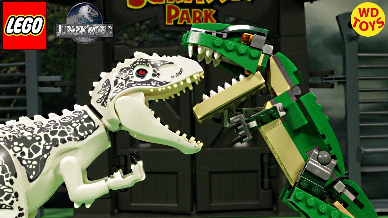 New Lego Creator Mighty Dinosaurs TRex Vs Indominus Rex 