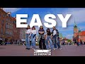 Kpop in public  one take le sserafim   easy dance cover by be1danceteam