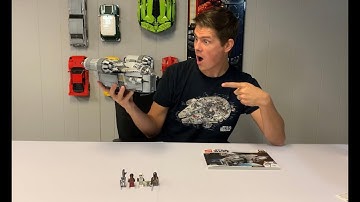 LEGO 75292 Star Wars The Mandalorian Razor Crest: Unboxing, High-Speed Build, & Review