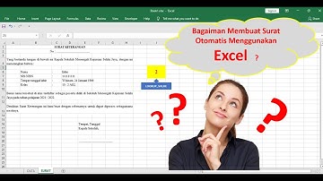 Excel || Membuat Surat Otomatis - Accounting SMKN 1 Ende
