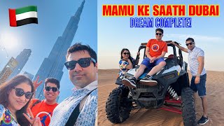 MAMU KE SAATH DUBAI KA DREAM COMPLETE - BURJ KHALIFA and DESERT SAFARI !! 😍🤯❤️ by YPM Vlogs 15,796 views 2 weeks ago 8 minutes, 5 seconds