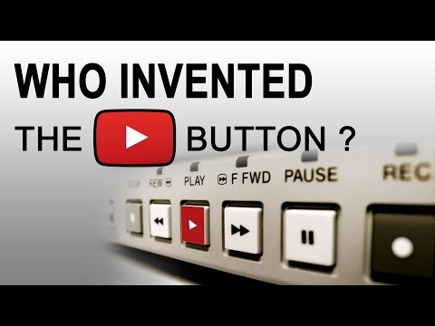 Who invented the play icon?