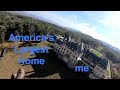 Flying paramotors by the biltmore house