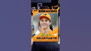 Oscar Piastri EXTENDS his contract with McLaren 💥